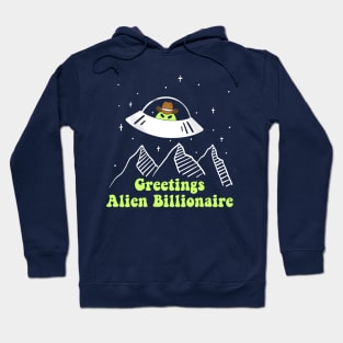 UFO Alien Billionaire Hoodie